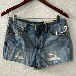 NWT - New With Tags - Universal Thread - Blue High Waisted Shortie Shorts-Size8